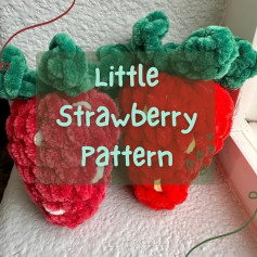 little strawberry pattern