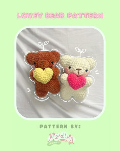 lovey bear pattern