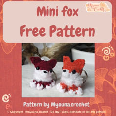 mini fox free pattern