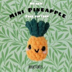 no sew mini pineapple free pattern