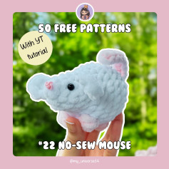 no sew mouse