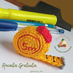 Olá crocheteires! Receita gratuita no ar!