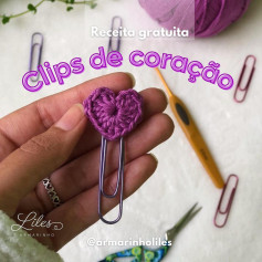 {PAP coração marca páginas}⁣Rápido, lindo e fácil 🤗⁣⁣