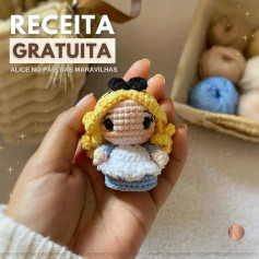 Patrón Gratis de @ferpicrochet #amigurumilove #tejido #patrongratis #hiladosmagicos #crochet #amigurumitiktok #amigurumi #aliciaenelpaisdelasmaravillas