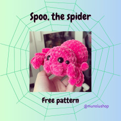 poo the spider free pattern