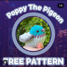 poppy the pigeon free pattern