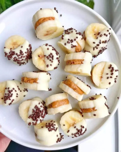 PROTEIN BANANA BITES 😍🍌💪🏻🍫