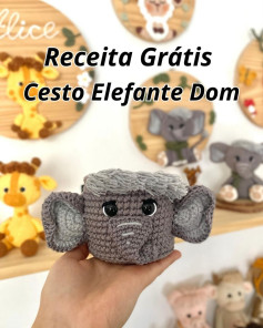 Receita Grátis, Elefante Dom 😍🤩🥳