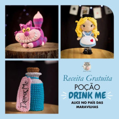 🩵Receita gratuita - poção Drink Me 🩵