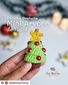 RECEITA GRATUITAReceitinha 🎄 da @atelietresbonecasE aí gostaram? Eu amei 😍