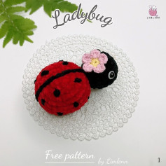 red ladybug free crochet pattern