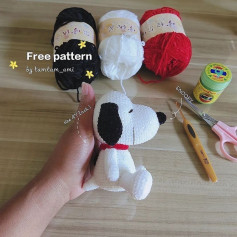 snoopy dog free pattern