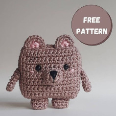 Square Dog Crochet Pattern