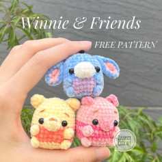 winnie & friends free pattern