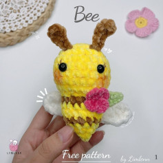 yellow bee Pattern