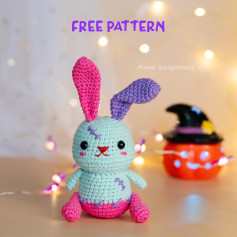 zombie rabbit crochet pattern