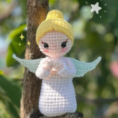 Ангел🌟Автор МК: @ash_does Автор перевода: @_i_love_amigurumi_