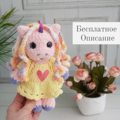 Бесплатное описание от автора @dary_toys 🌷При публикации своих работ, отмечайте автора 🤗