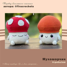 Бесплатное описание от автора @firacrochets 🌷Автор перевода @_i_love_amigurumi_ 🌹