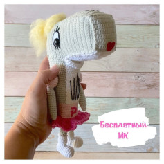 Бесплатное описание от автора @mms_knits 🌷При публикации работ, отмечайте автора 🤗👉#мк_персонажи_амигуруми