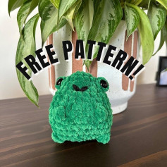 free pattern frank the frog