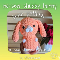 no sew chubby bunny free pattern