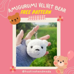 amigurumi velvet bear free pattern