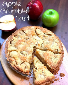 APPLE CRUMBLE TART