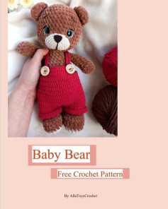 baby bear free crochet pattern