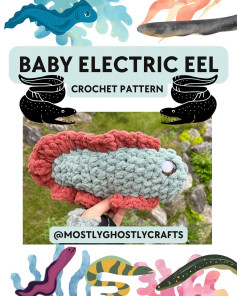 baby electric eel crochet pattern