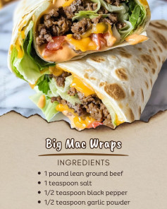 🌯 Big Mac Wraps 🌯