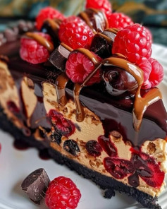 Black Forest Cheesecake