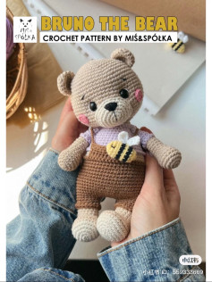 bruno the bear crochet pattern