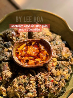 cách làm CHẢ ỐC NGON