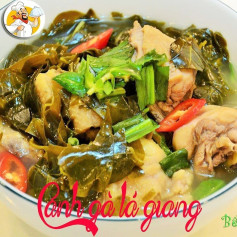 Canh gà lá giang