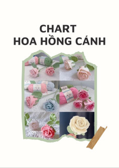 chart móc hoa hồng cánh