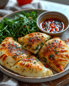 Cheesy Vegan Calzone🍕