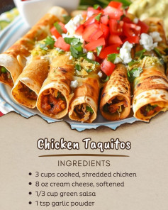 🌮 Chicken Taquitos 🌮