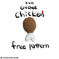 chicken thigh crochet pattern