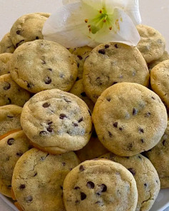 Choc Chip Cookies made for my angels 🌹❤️🌹.