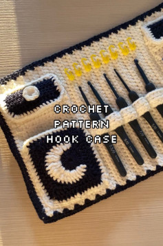 Crochet Pattern - Hook case The hook case pattern