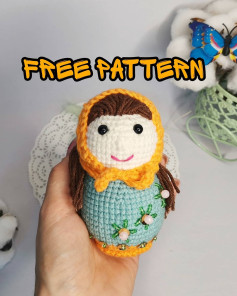 crochet toy pattern matryeshka