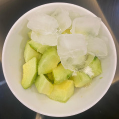 Dưa bở dầm đá cực phẩm của mùa hè 🍈❄️🧊