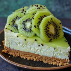 Easy Kiwi Cheesecake Recipe