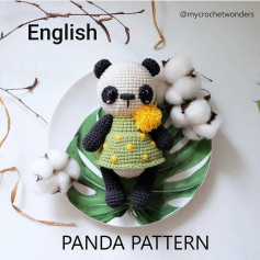 english panda pattern