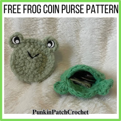 Fred The Frog Coin Purse Pattern