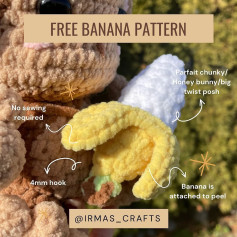 free banana pattern