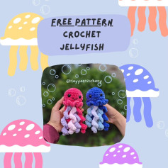 FREE Low-Sew jellyfish PATTERN!! 🪼📢