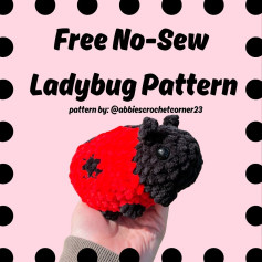 free no sew ladybug pattern full