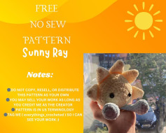 free no sew pattern sunny ray